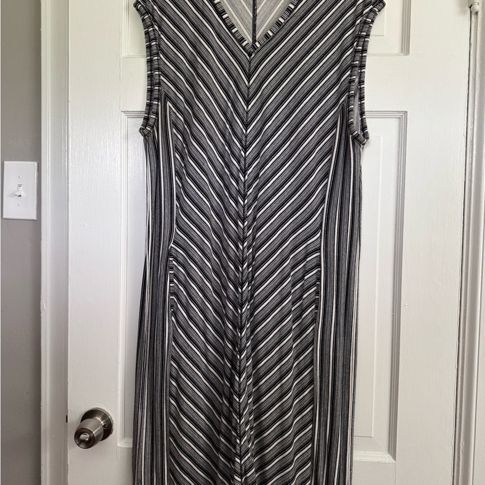 Talbots Black and white cotton Dress